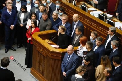 Анна Скороход в Верховной Раде