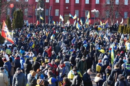 Марш единства в Киеве