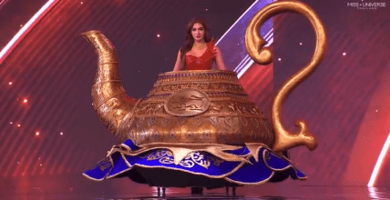 Костюм чайника представниці Шрі-Ланки