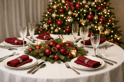 Як прикрасити новорічний стіл 2026