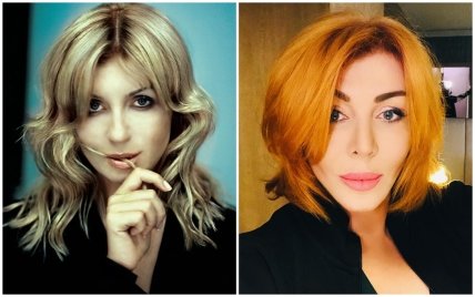 Ірина Білик у молодості і зараз