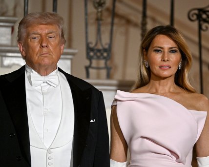Дональд Трамп и Мелания Трамп в 2026 году
