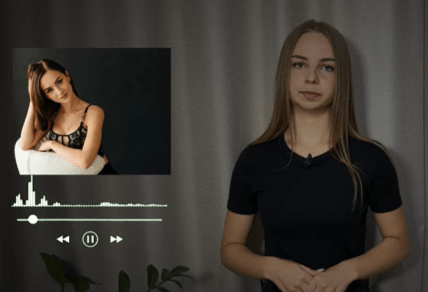 Скриншот з ролика розмова з Наталія Борщевич