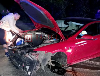 место аварии