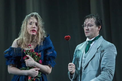 Карина Андоленко и Сергей Безруков