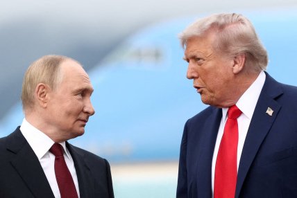 Дональд Трамп и Владимир Путин. Фото Reuters