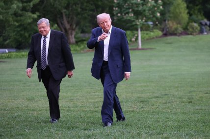 Трамп разом із батьком Меланії