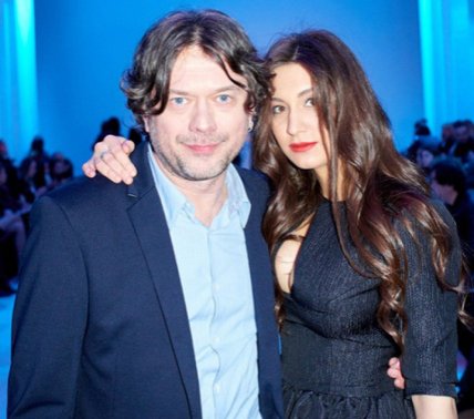 Остап Ступка с женой Дарьей