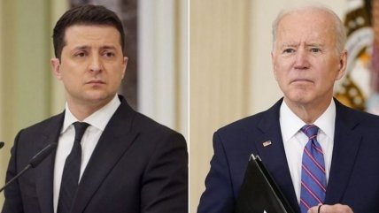 Зеленский переговорил с Байденом