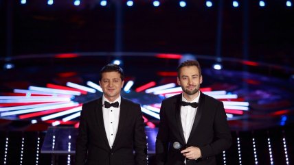 Дмитро Шепелєв та Володимир Зеленський