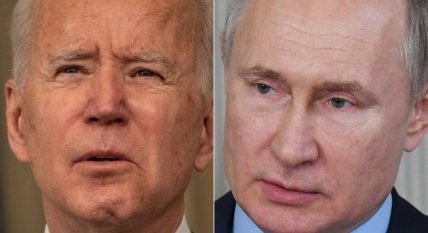 Джо Байден та Володимир Путін