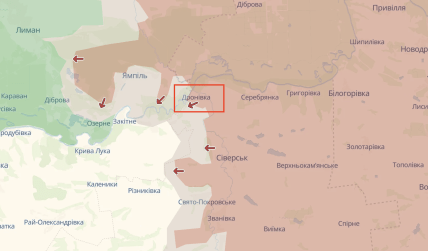 Дроновка на карте