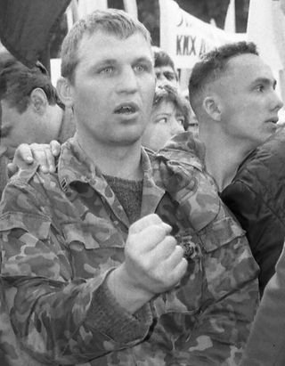 Александр Музычко в молодости