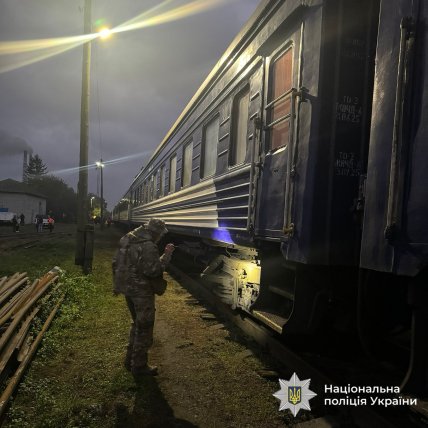 минирование поездов