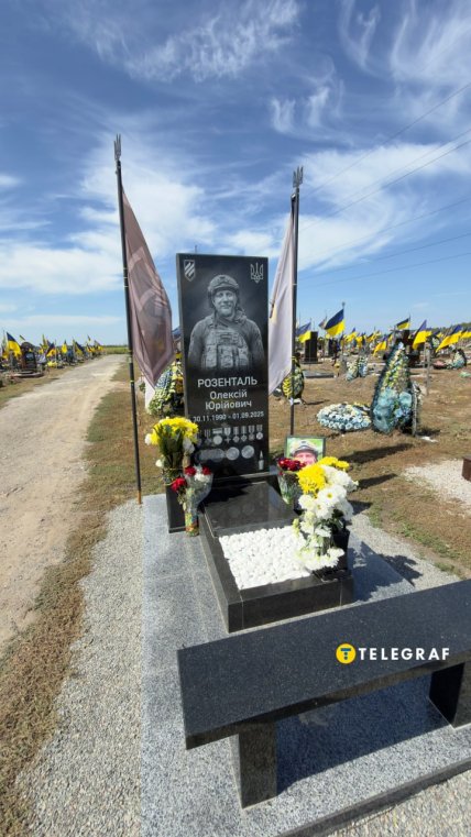 Могилы украинских защитников