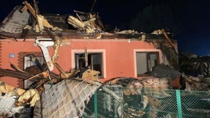 Пожар в Польше 20.06.2021