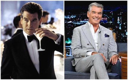 Пірс Броснан раніше і зараз