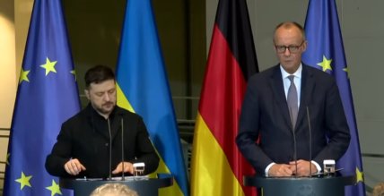 Володимир Зеленський та Фрідріх Мерц