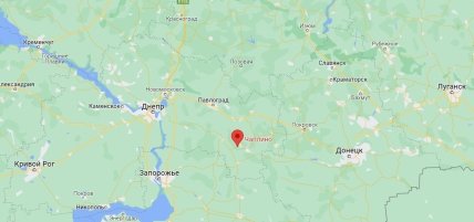 Чаплино на карте Украины