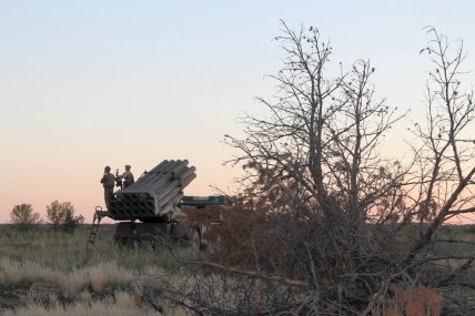 В Черниговской области провели стрельбы "Ураганов"