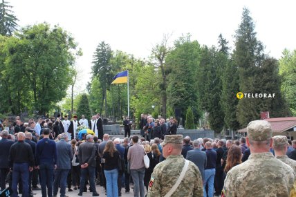 Похорон Степана Кубіва, Львів 20 травня 2026