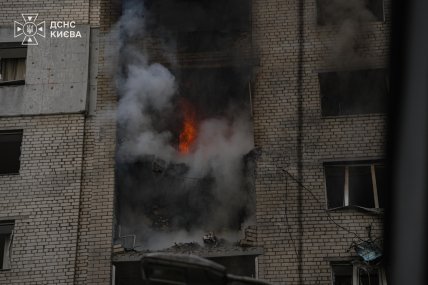 Россия атаковала Киев 25.06.2026, последствия