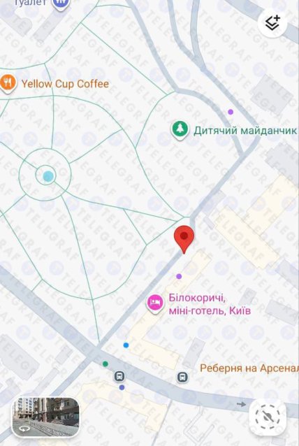 Место в Киеве, где будет улица Парубия