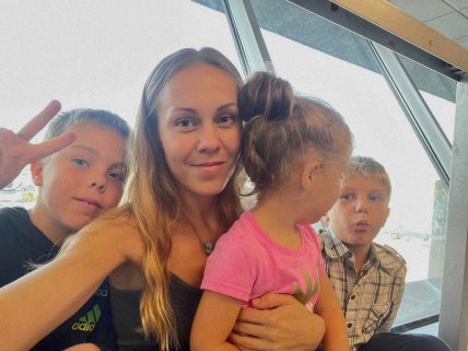 Олена Тополя діти