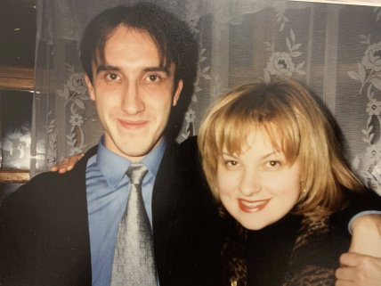 Мария Бурмака в молодости брат Святослав Бурмака