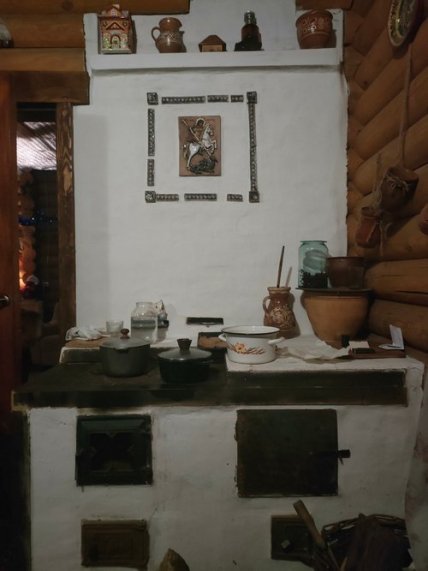 Печь в доме