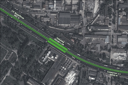 Станція метро Теличка на карті