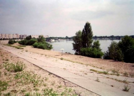 Оболонська набережна Києва у минулому