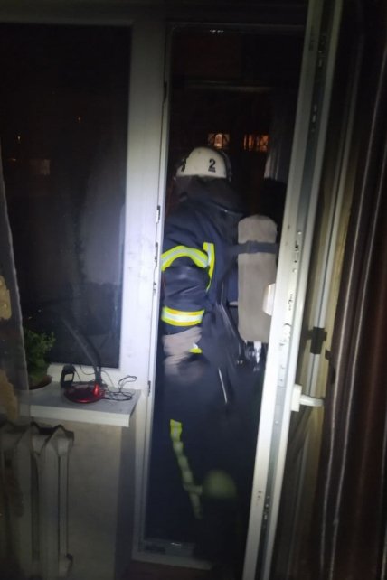 пожар в квартире в харькове