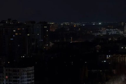 Одесса без света