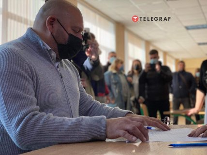 Михаил Добкин на выборах в Харькове