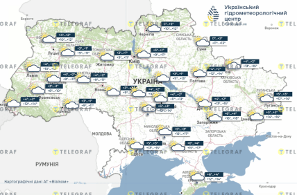 Погода в Украине 20 марта