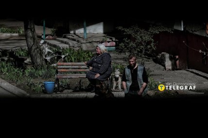 В місті ще залишаються люди