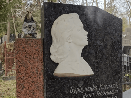 Інна Бурдученко могила