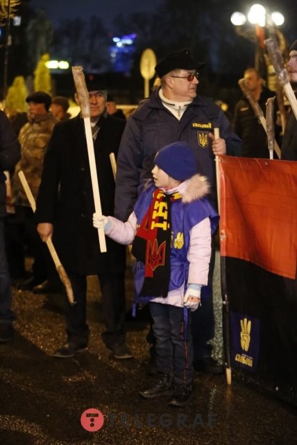 День рождения Бандеры, Киев