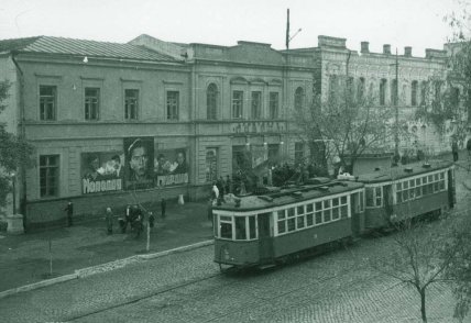 Первый трамвай в Мариуполе