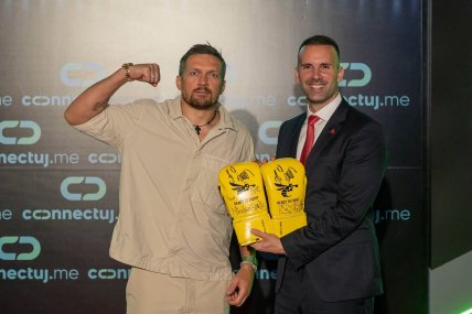 Александр Усик и Милойко Спаич