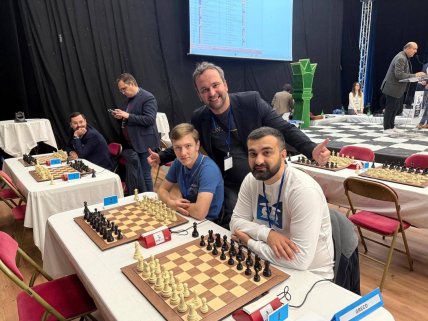 Украинский шахматный клуб GRECO выиграл корпоративный чемпионат Европы