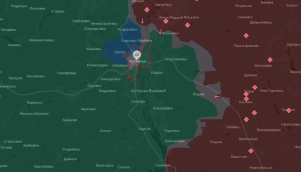 Де знаходиться Куп'янськ на карті