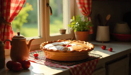 Пирог с вишней