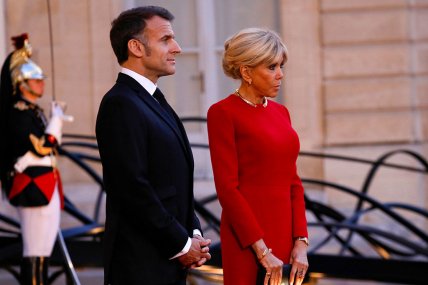 Еммануель Макрон та Бріжит Макрон