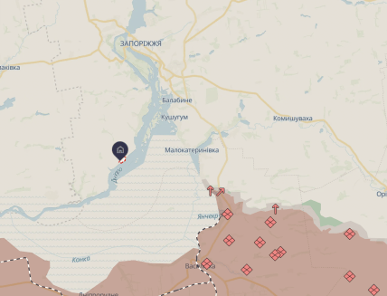 Беленькое Первое на карте Deep State