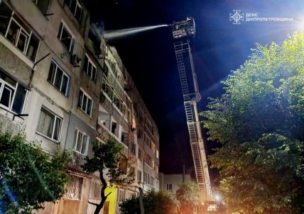 Наслідки атаки в Дніпропетровській області