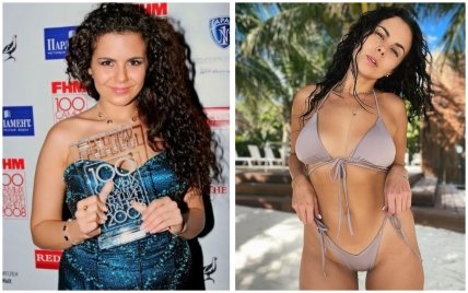 Настя Каменских раньше и сейчас