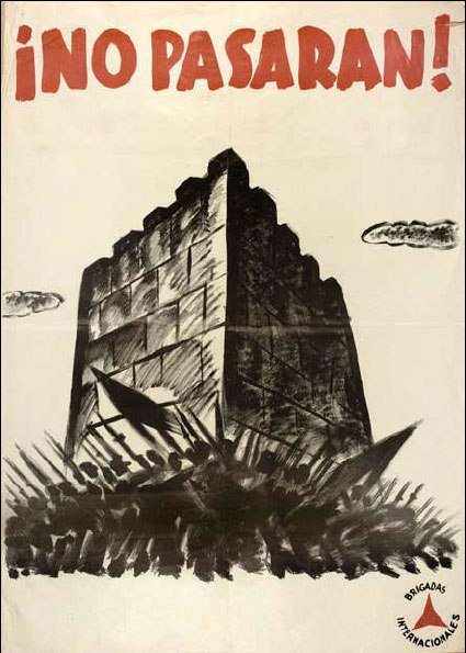 Плакат інтербригад, 1937 рік