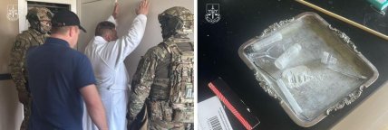 Задержание должностного лица Госпродпотребслужбы Винницкой области. Фото: Прокуратура Украины